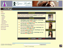 Tablet Screenshot of indian-magic.com